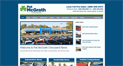 Desktop Screenshot of blog.patmcgrathchevyland.com