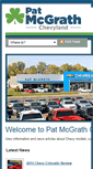 Mobile Screenshot of blog.patmcgrathchevyland.com