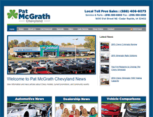 Tablet Screenshot of blog.patmcgrathchevyland.com