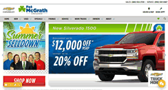 Desktop Screenshot of patmcgrathchevyland.com